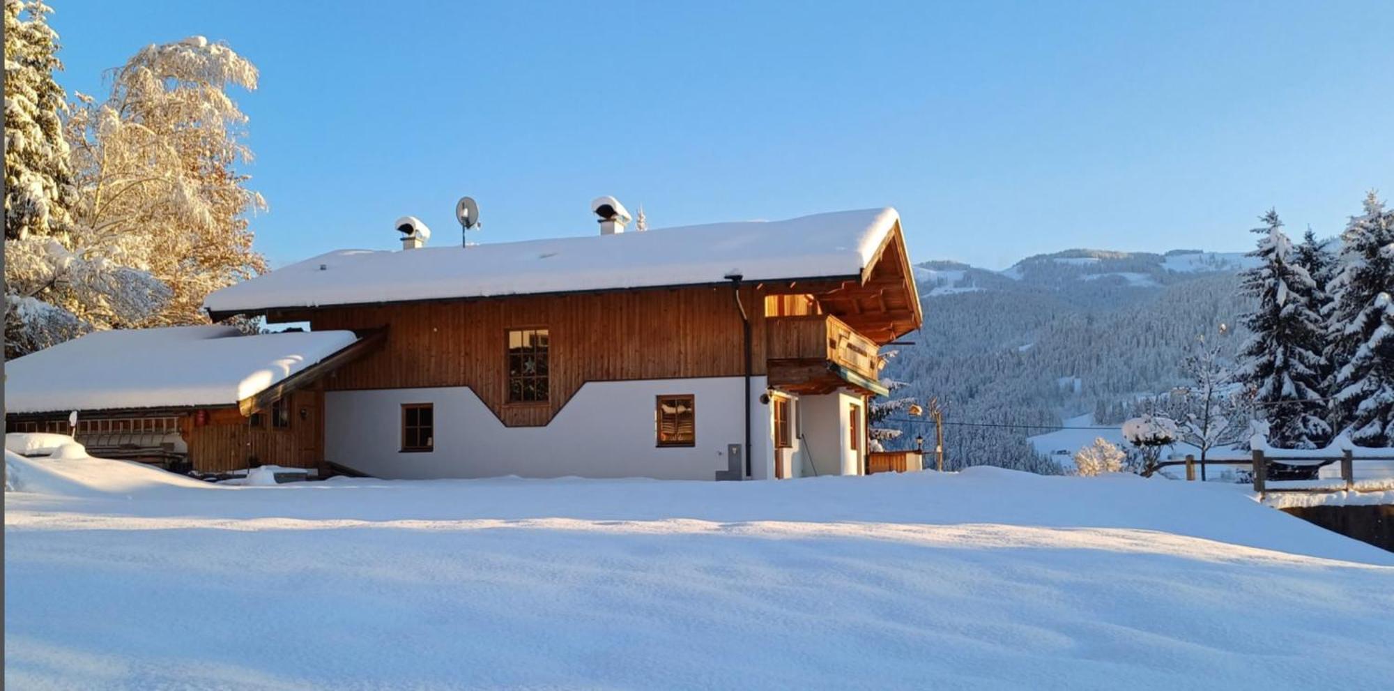 Ferienwohnung Sappl Scheffau am Wilden Kaiser Buitenkant foto