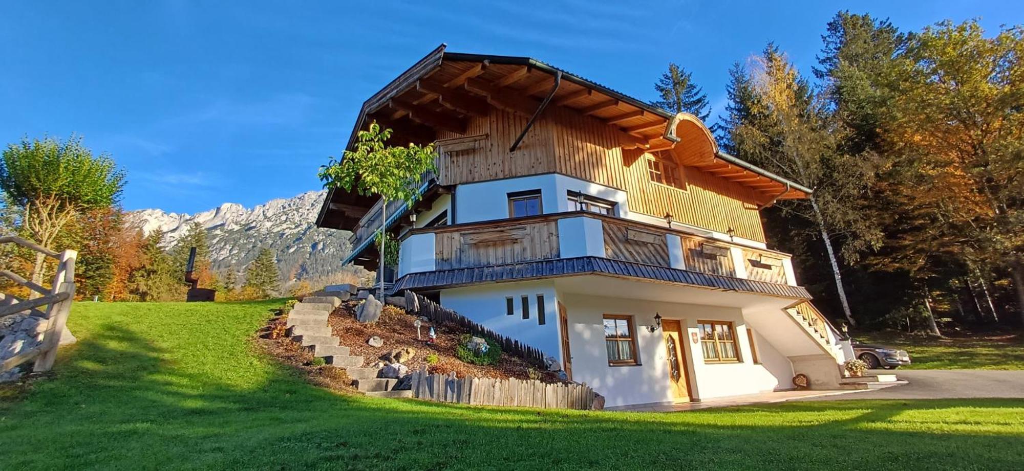 Ferienwohnung Sappl Scheffau am Wilden Kaiser Buitenkant foto